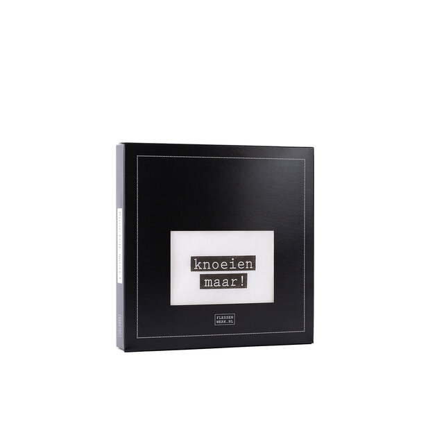 Knoeien maar! - Doos bedrukte servetten - per 12