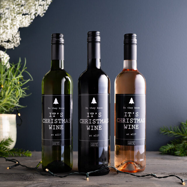 Do they know it's Christmas wine at all - wit - per 6