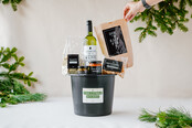 Christmas bucket  - groot (8 liter) - per 12 Christmas bucket  - groot (8 liter) - per 12