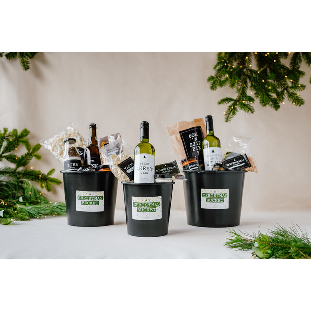 Christmas bucket - medium (5 liter) - per 12