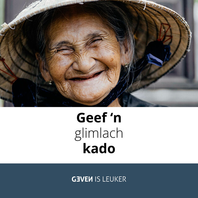 POS Geven is leuker - folder drieluik