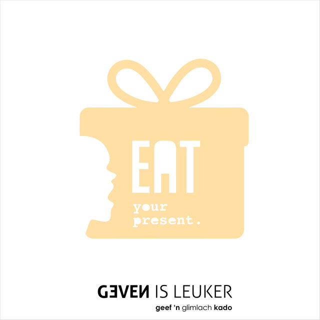 POS EAT your present - branding - fotoborden large