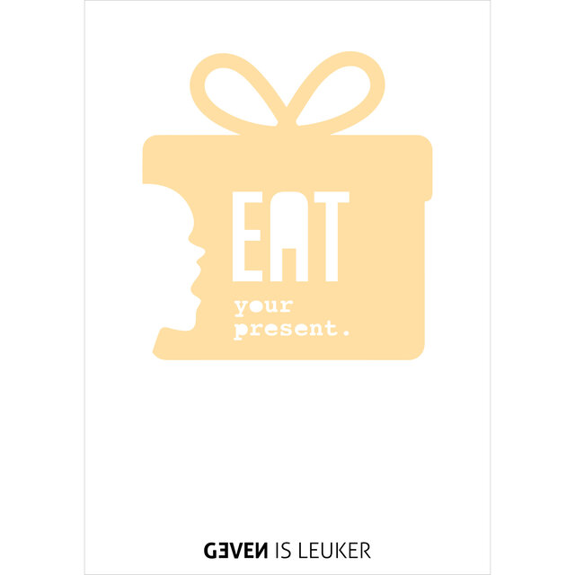 POS EAT your present - branding - fotoborden medium