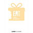 Eat your present POS EAT your present - branding - fotoborden medium