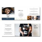 POS Geven is leuker - folder drieluik