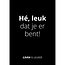 POS Geven is leuker - branding - posterset A3