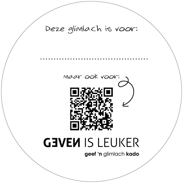 POS Geven is leuker - branding - kadokaartjes viltjes per 25st POS Geven is leuker - branding - kadokaartjes viltjes per 25st