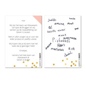 POS - branding - kaartjes samenwerking Klassewerk