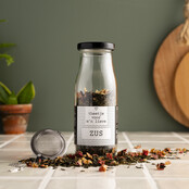 Theetje voor m'n lieve zus - thee in fles met kaart en thee ei - per  6