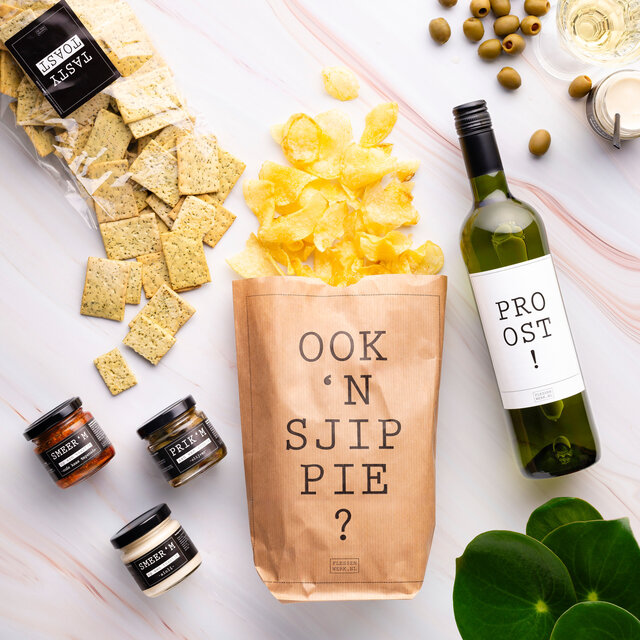 OOK 'N SJIPPIE? - naturel chips - per 12