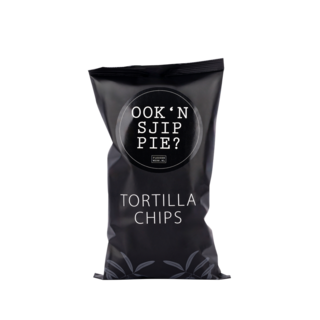 Ook 'n sjippie? - Tortilla chips, zwarte zak - per 12
