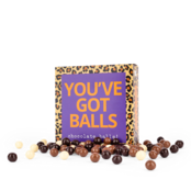 You've got balls! - Chocola  in cadeau doosje - per 12