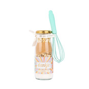 Bakflesje 250ml Dankje de koek koek(jes) - met garde - per 6 Bakflesje 250ml Dankje de koek koek(jes) - met garde - per 6