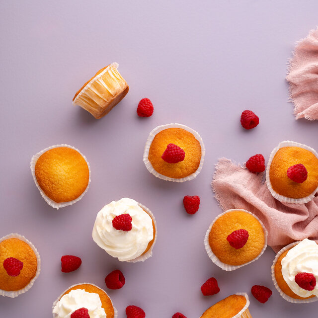 Bakflesje 250ml - Taartje voor een topper - met garde - per 6