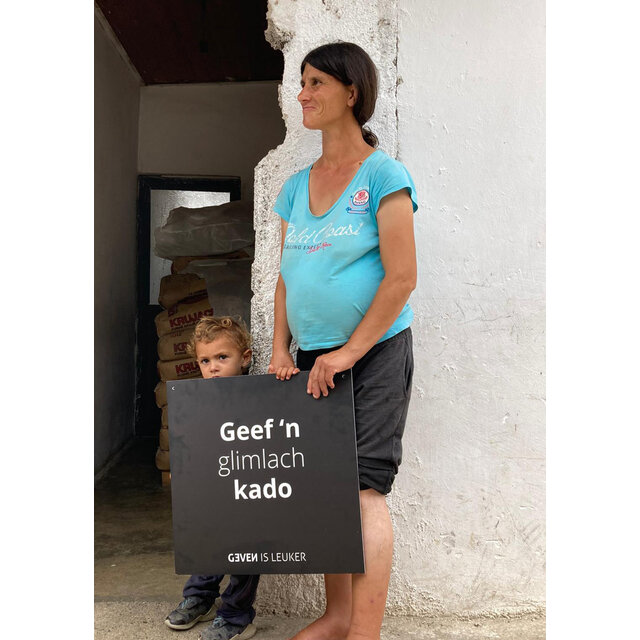 POS Geven is leuker - branding - fotoborden medium