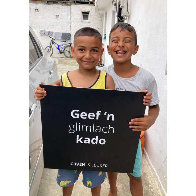 POS Geven is leuker - branding - fotoborden medium