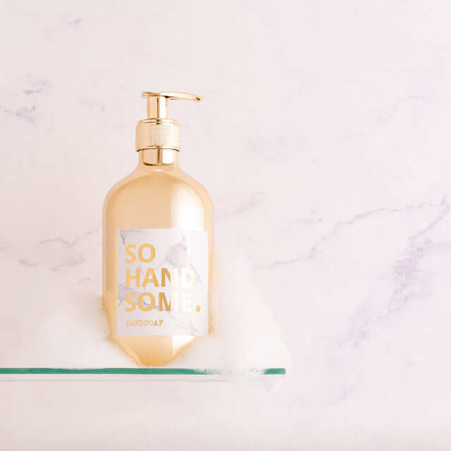 So handsome - Gouden zeeppompje - 500 ml - per 6