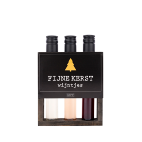 Wijngift - tubes in rekje - KERST - per 6