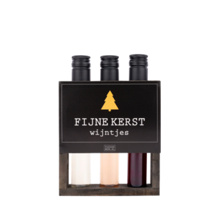 Wijngift - tubes in rekje - KERST - per 6