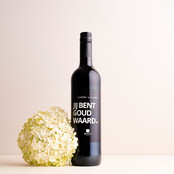 Jij bent goud waard wijn - rood - per 6