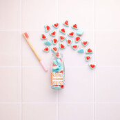 Snoepflesje 250 ml - Hartstikke Bedankt - met tandenborstel - per 6