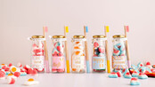 Snoepflesje 250 ml - Blei met jou - met tandenborstel - per 6 Snoepflesje 250 ml - Blei met jou - met tandenborstel - per 6