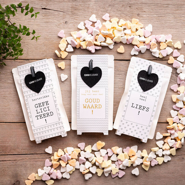 Jij bent (nog veel meer dan) goud waard! - Snoep  in stazak - per 6