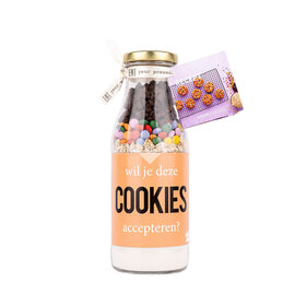 Bakfles 500 ml - Wil je deze cookies accepteren? - per 6