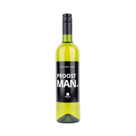 Proost MAN! wijn wit - per 6