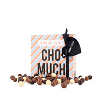 Thank you cho much - chocola  in  cadeau-doosje - per 12