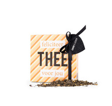 Feliciteer-thee - thee  in cadeau-doosje - per 12