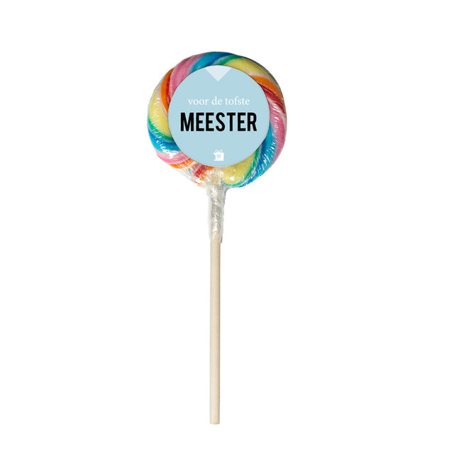 Regenboog lolly - mix doos moeder/vader/school - per 30