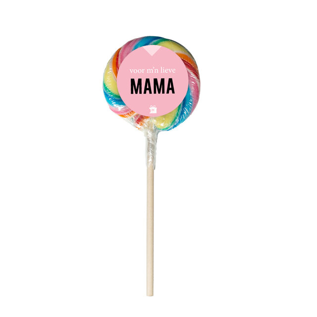 Regenboog lolly - mix doos - per 30 Regenboog lolly - mix doos - per 30
