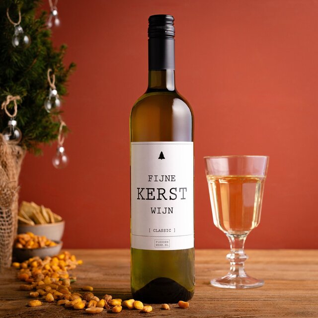 Fijne kerstwijn rood - per 6