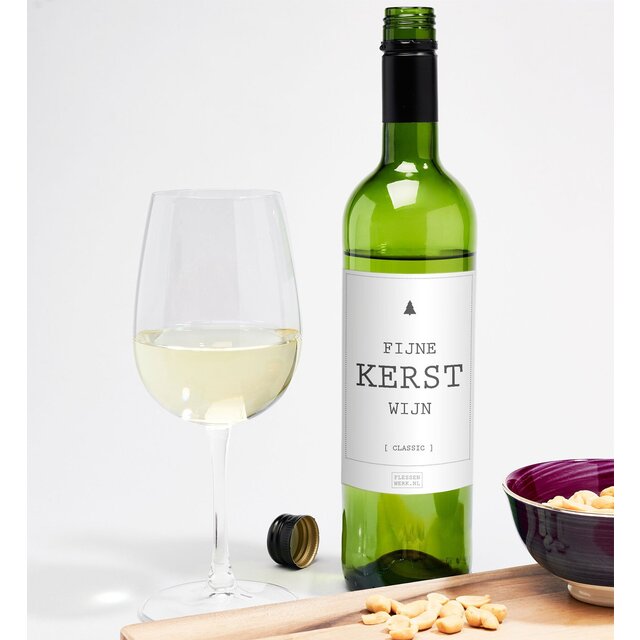 Fijne kerstwijn rood - per 6