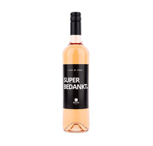 Super bedankt wijn - rosé - per 6