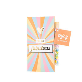 Snoep-tegeltje - You’re fabulous! - per 6