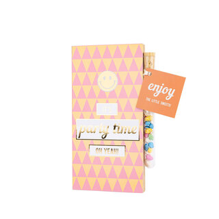 Snoep-tegeltje - It’s party time! - per 6