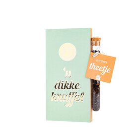 Thee-tegeltje - Dikke knuffel - per 6