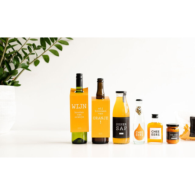 Cheeeers - oh oh orange  - oranjebitterlikorette - per 6