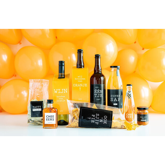 Cheeeers - oh oh orange  - oranjebitterlikorette - per 6