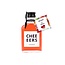 Bottle Language Cheeeers - red-it-is - likorette - per 6