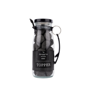 Dropflesje 250 ml ‘n Droppie voor een Topper! met flessen opener- per 6