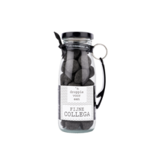 Dropflesje 250 ml ‘n Droppie voor een fijne collega! met flessen opener- per 6