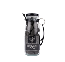 Dropflesje 250 ml ‘n Droppie voor een geweldige opa! met flessen opener- per 6