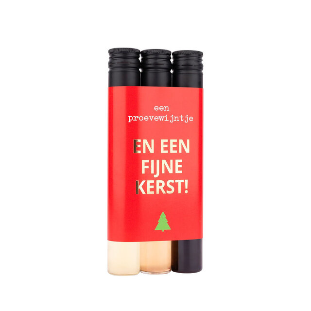 Een proevewijntje en een fijne kerst! - per 12