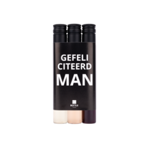 3 wijntubes - Gefeliciteerd MAN! - per 12