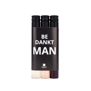 3 wijntubes - Bedankt MAN! - per 12