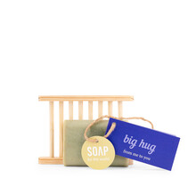 Soapbar met zeepbakje  - Big hug - per 6