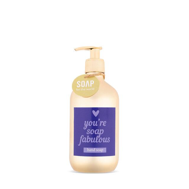 Gouden zeeppompje (500 ml) - You're soap fabulous! - per 6